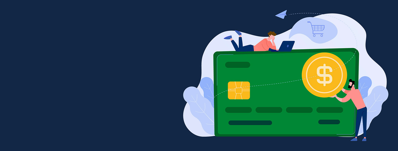 Credit card illustration